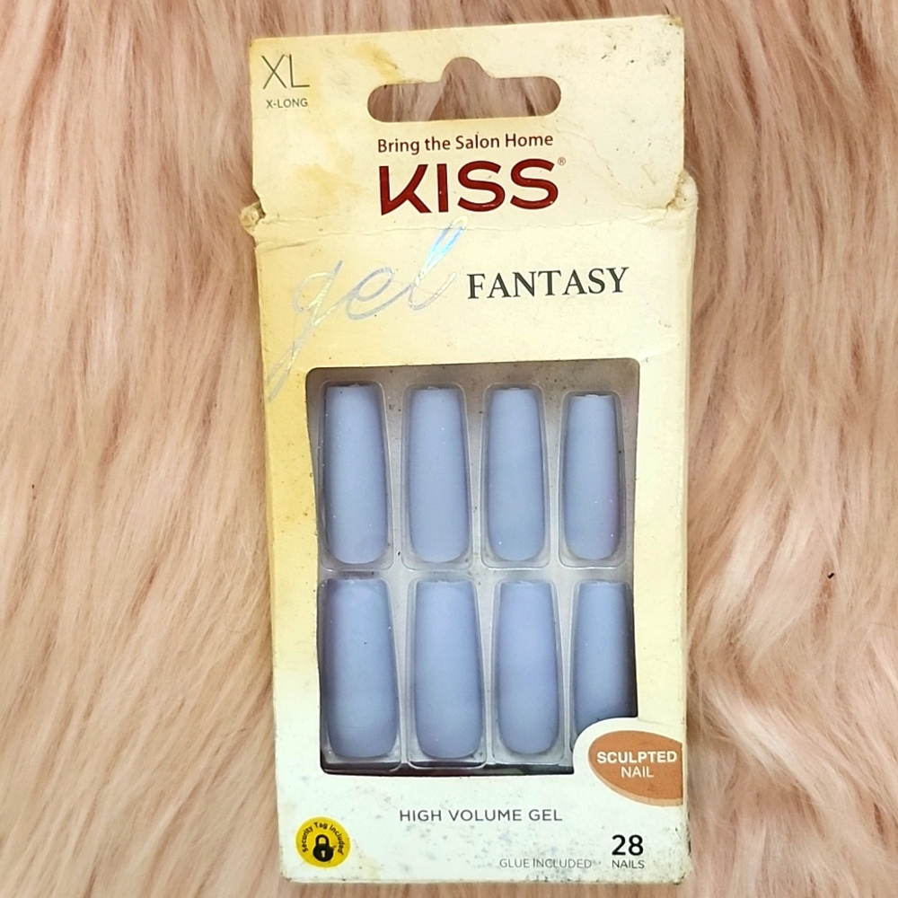 Brand New KISS GEL FANTASY False Nails-XL